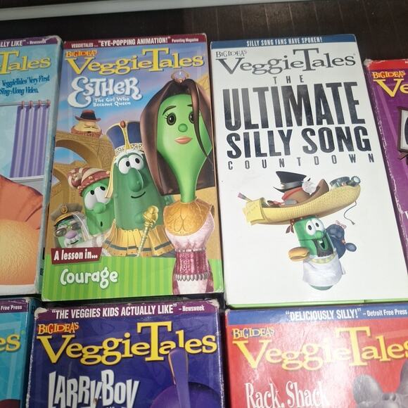 Veggie Tales VHS Lot of 9 - Picture 4 of 7